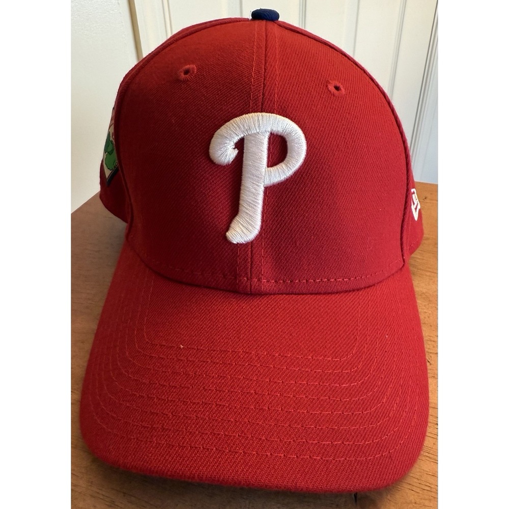 Philadelphia Phillies MLB Strap Back Hat Cap Red New Era 9forty Baseball Mens